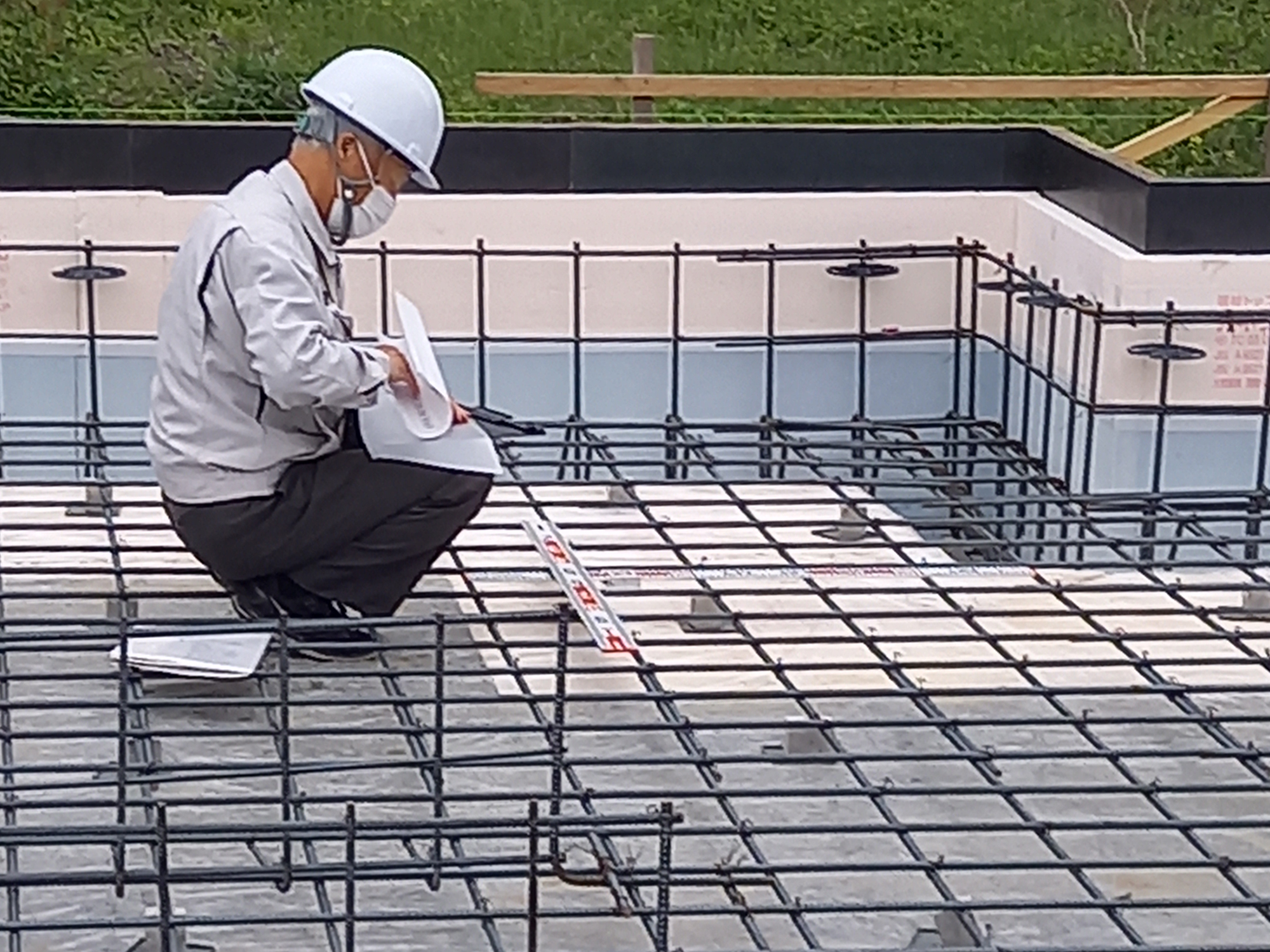 中野市の現場 基礎工事5