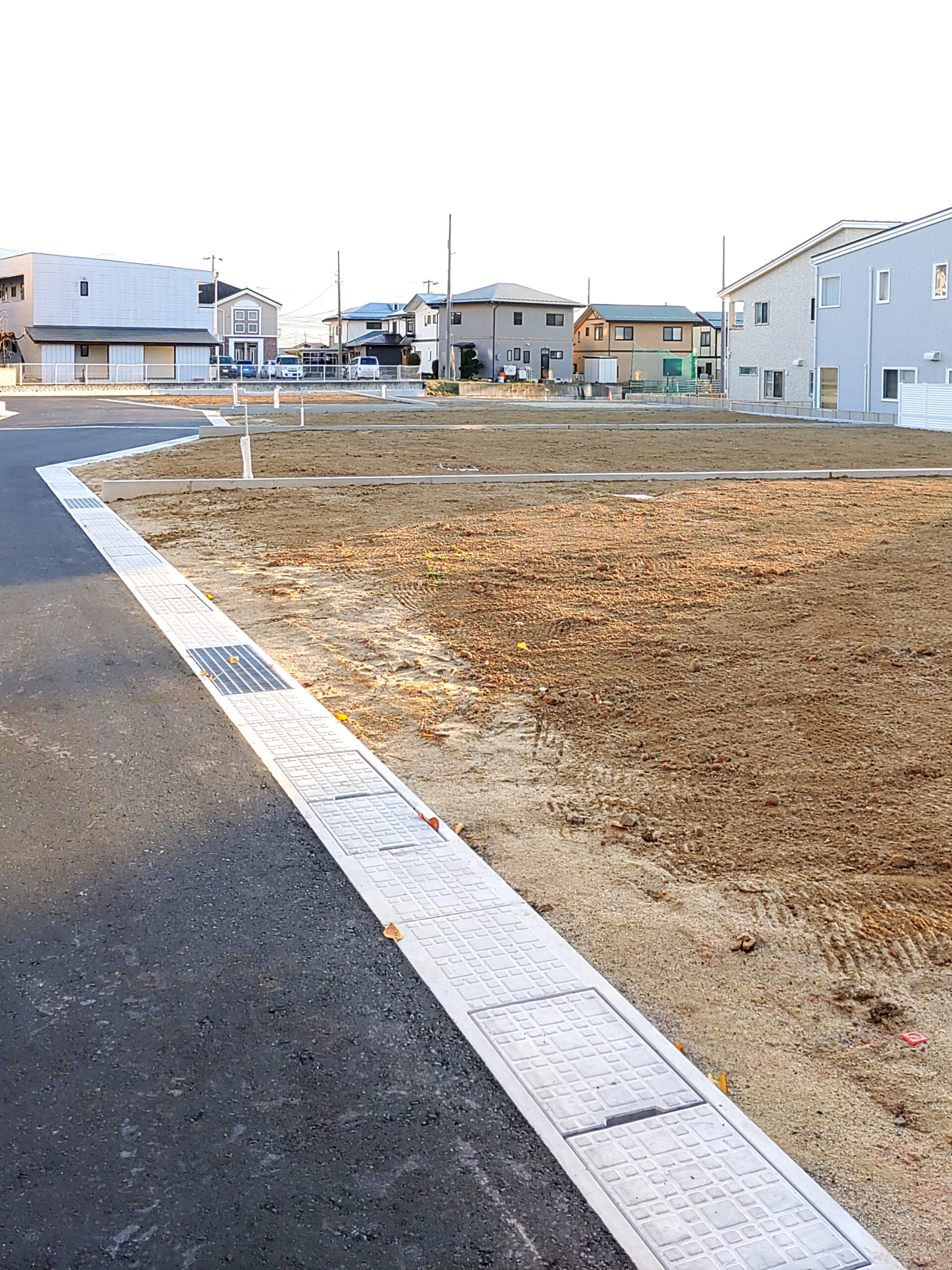 東吉田エコタウン第３期分譲 造成完了